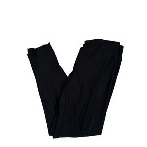 Fitz & Eddi Black Leggings with Mesh Bottom Half